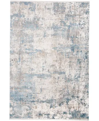 Feizy Cadiz R3891 Blue 2'2" x 3'2" Area Rug