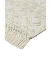 Feizy Phoenix R0809 Ivory 5' x 7'6" Area Rug