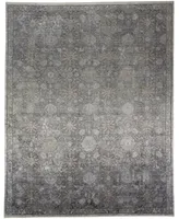 Feizy Sarrant R3965 Sand 5' x 7'2" Area Rug