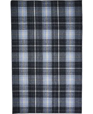Feizy Crosby R0565 Charcoal 5' x 8' Area Rug