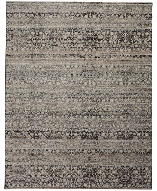 Feizy Caprio R3961 Brown 2' x 3'4" Area Rug