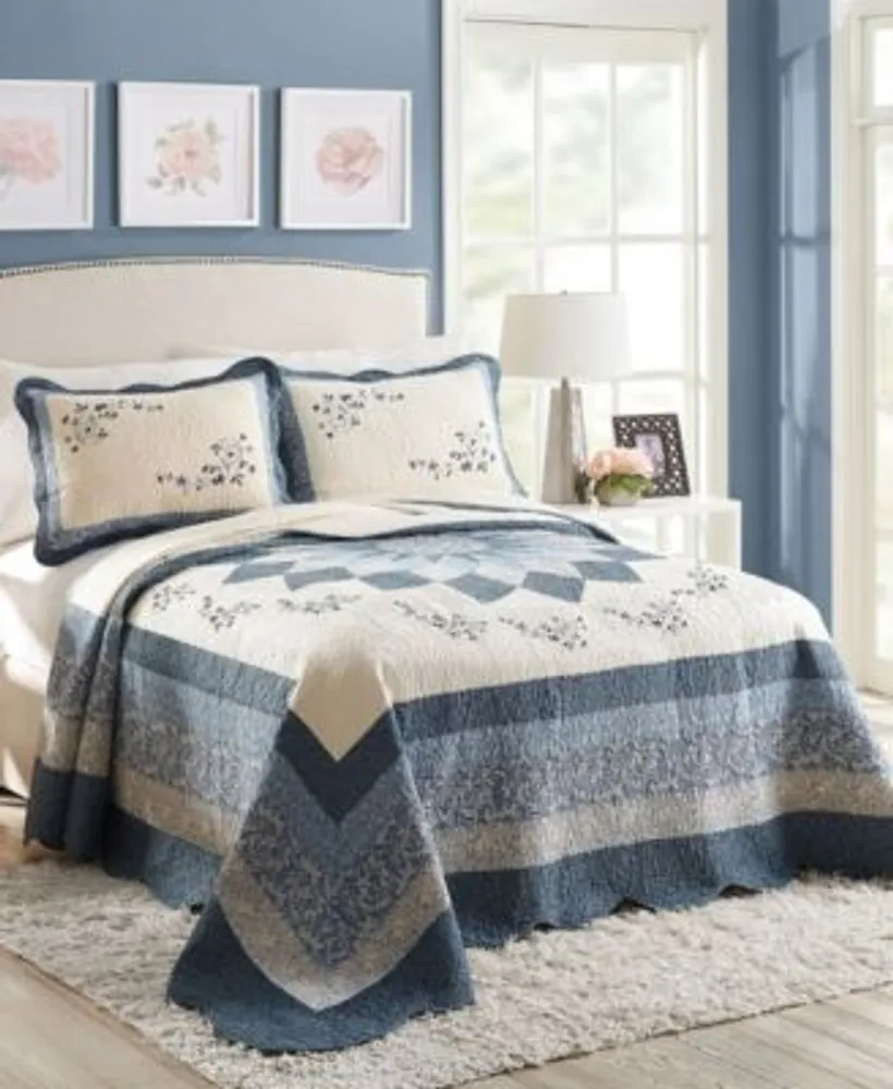 Modern Heirloom Charlotte Bedspread Sham Collection