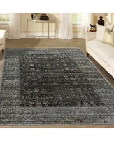 Km Home Silvano Sil- 3'3" x 4'11" Area Rug