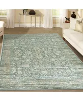 Km Home Silvano Sil 02 Green Area Rug