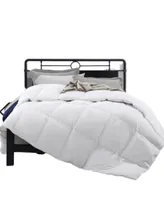 Unikome Heavyweight White Goose Feather and Down Comforter