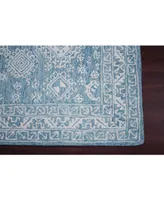 Amer Rugs Boston Bos-64 Teal 5' x 7'6" Area Rug