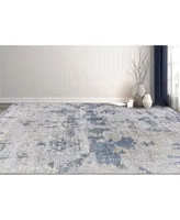 Amer Rugs Hamilton Ham 2 Ivory Blue Rug