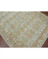 Amer Rugs Eternal Ete-16 Beige/Rust 2'7" x 7'6" Runner Rug