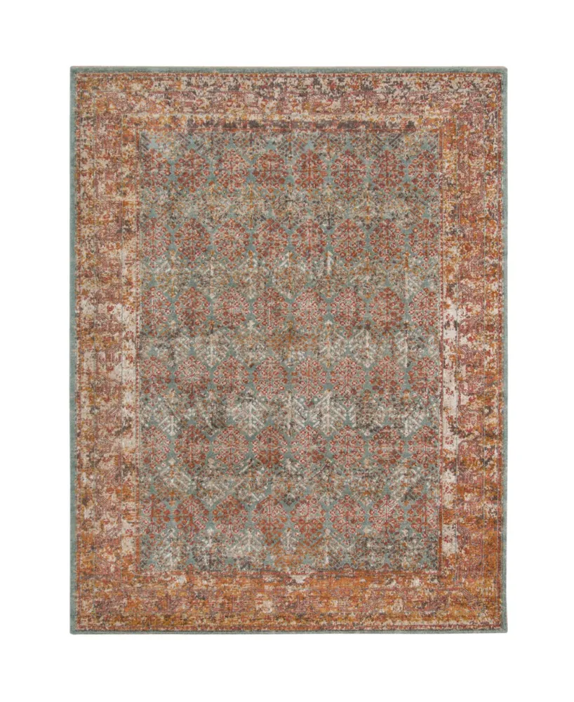 Amer Rugs Eternal Ete-15 Turquoise 3'11" x 5'11" Area Rug