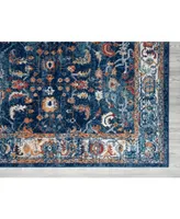 Amer Rugs Alexandria Alx-85 Navy 2' x 6' Runner Rug