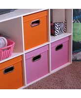 Household Essential Storage Bins with Lids, Set of 2