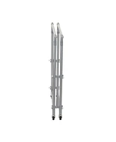 Household Essential Folding Garment Rack with Wheels