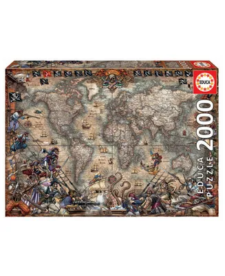 Educa Pirates Map- 2000 Pieces