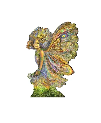 Designocracy Wood Fairy Oversized Wall Over The Door and Yard Decor Wood by Josephine Wall