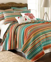 Levtex Corona 3-Pc. Quilt Set, Full/Queen