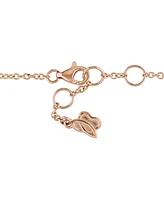 Morganite & Heart Charm Bracelet (2-7/8 ct. t.w.) in 14k Rose Gold