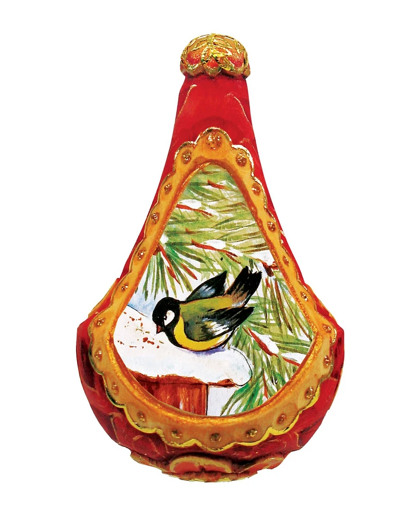 G.DeBrekht Gold Finch Ornament