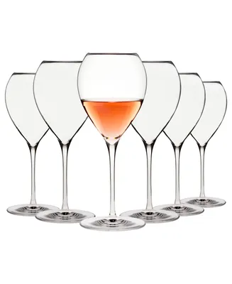 Karen MacNeil Flavor First, Set of 6 Crisp & Fresh Wine Glasses