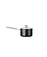 Le Creuset Hard Anodized Aluminum Nonstick 2-Qt. Saucepan with Lid