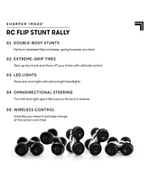 Sharper Image Toy Rc Flip Stunt Rally, Two-Sided Flipping Car