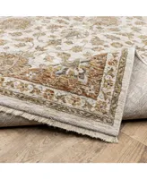 Jhb Designs Kumar Kum08 Rust and Ivory 2' x 3' Area Rug