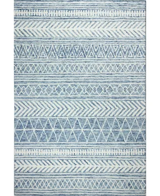 Bb Rugs Taron Val-08 Denim 7'6" x 9'6" Area Rug