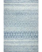 Bb Rugs Taron Val-08 Denim 7'6" x 9'6" Area Rug