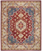 Safavieh Antiquity At503 Red and Blue 8' x 10' Area Rug