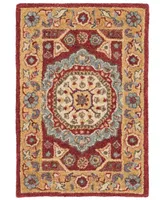 Safavieh Antiquity At501 Red and Orange 2' x 3' Area Rug