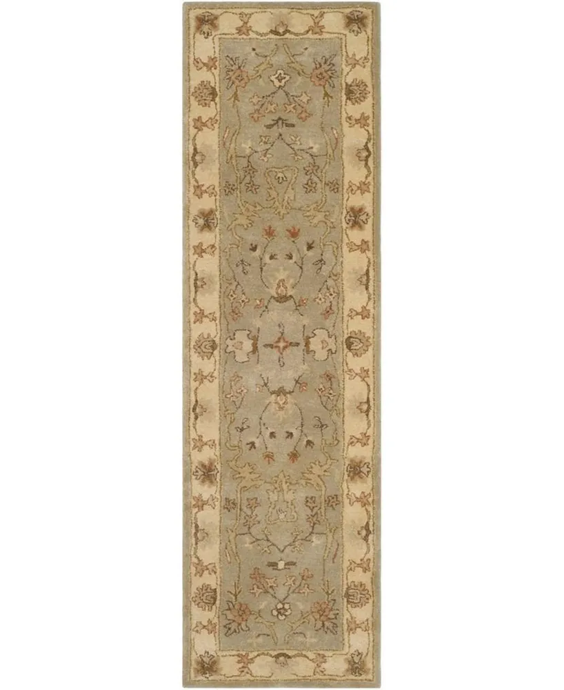 Safavieh Antiquity At62 Silver 2'3" x 8' Runner Area Rug