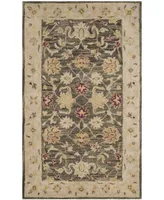 Safavieh Antiquity At853 Olive and Gray 3' x 5' Area Rug