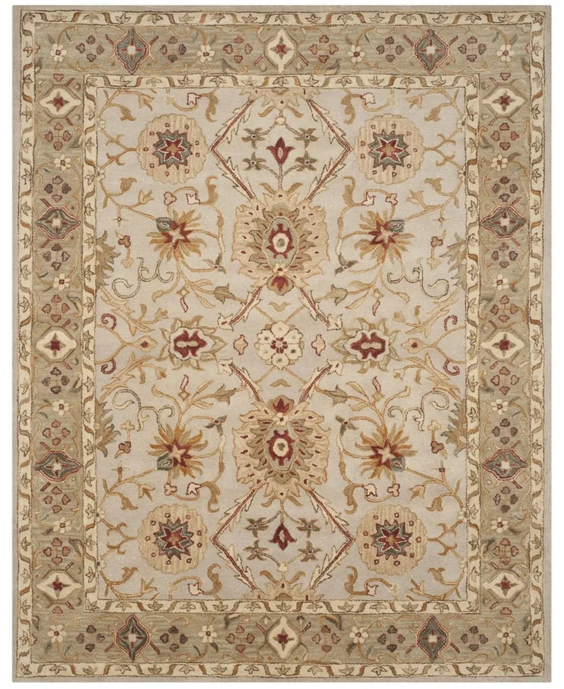 Safavieh Antiquity At816 Gray and Beige 7'6" x 9'6" Area Rug