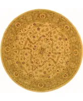 Safavieh Antiquity At311 Ivory 8' x 8' Round Area Rug