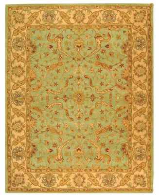 Safavieh Antiquity At311 Teal and Beige 7'6" x 9'6" Area Rug