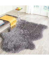 Safavieh Arctic Shag Sg270 Gray 4' x 6' Area Rug