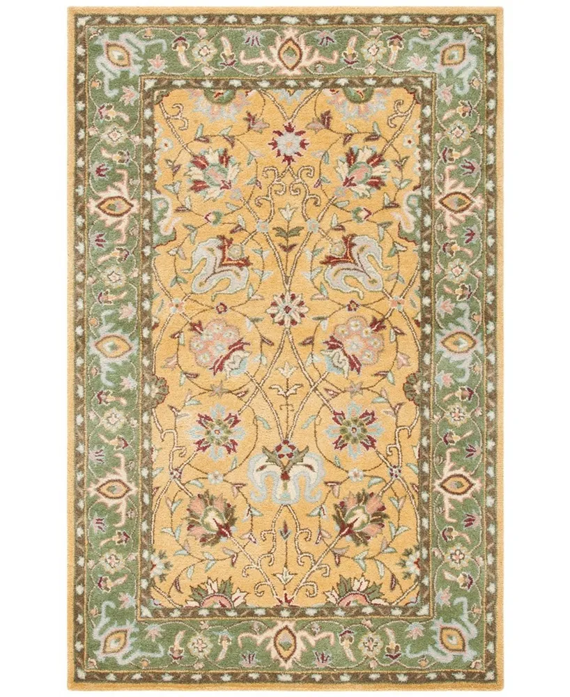 Safavieh Antiquity At21 Gold 5' x 8' Area Rug