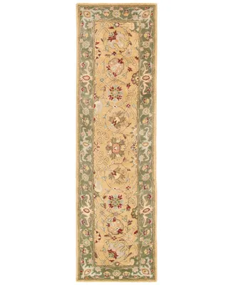 Safavieh Antiquity At21 Gold 2'3" x 8' Runner Area Rug