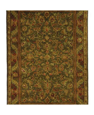 Safavieh Antiquity At52 Green and Gold 3' x 5' Area Rug
