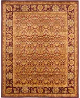 Safavieh Antiquity At51 Wine and Gold 7'6" x 9'6" Area Rug