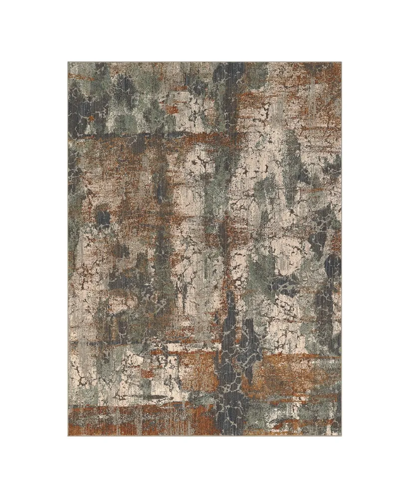 Karastan Elements Calliope Multi 5'3" x 7'10" Area Rug