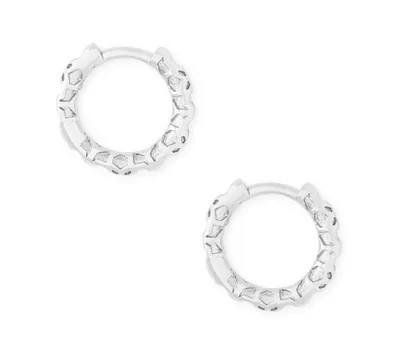Kendra Scott Small Patterned Huggie Hoop Earrings, 0.51"