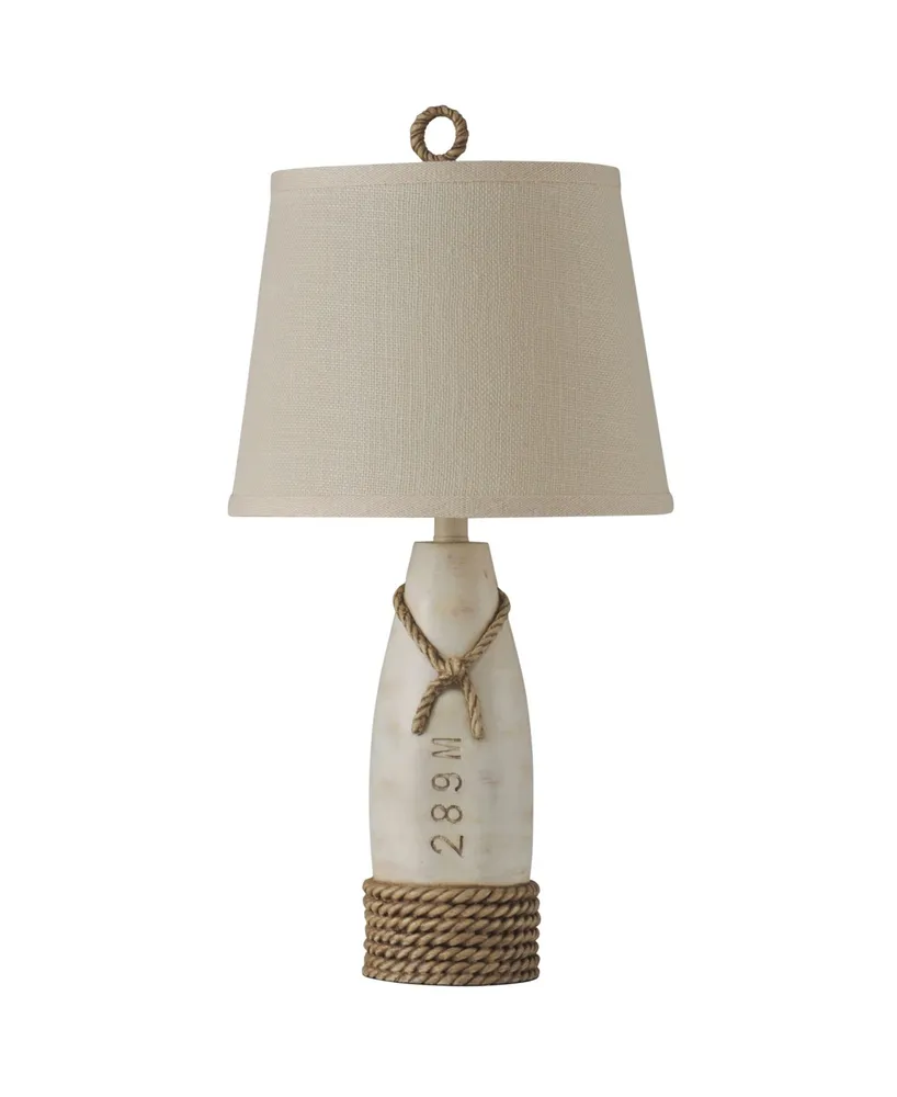 StyleCraft Hardback Canvas Shade Table Lamp