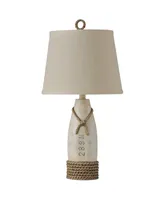 StyleCraft Hardback Canvas Shade Table Lamp