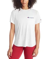 Champion Women's Heavyweight Classic Logo Short Sleeve T-Shirt