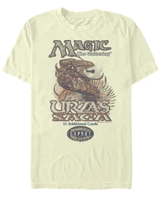 Fifth Sun Men's Magic The Gathering Urza's Saga Short Sleeve T-Shirt