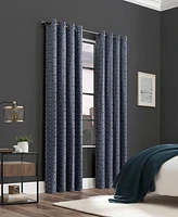 Scott Living Gresham Geometric 100% Blackout Grommet Curtain Panel, 96" x 52"