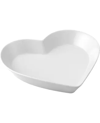 The Cellar Whiteware Heart Dinner Bowl, Created for Macy's