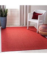 Martha Stewart Collection MSR9501Q Red 8' x 10' Area Rug