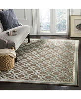 Martha Stewart Collection MSR4445 Brown 5'3" x 7'6" Area Rug