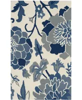 Martha Stewart Collection MSR4732A Azure 2'6" x 4'3" Area Rug